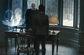 Разговор Сноу и Китнисс