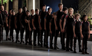 The tributes in the Training Center