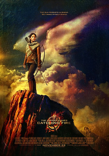 The Hunger Games” ….. “Catching Fire”!  Hunger games catching fire, Hunger  games fandom, Hunger games