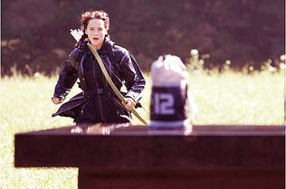 clove and katniss fight scene