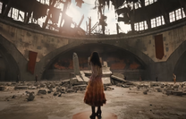 Lucy Gray in the arena