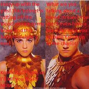 Cato and Clove complain and fight