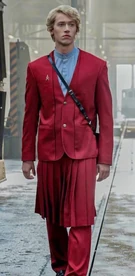 Coriolanus Snow in his Academy uniform