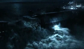 Взрыв гидроэлектростанции во время Второго восстания