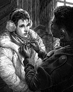 Cinna and Katniss Everdeen