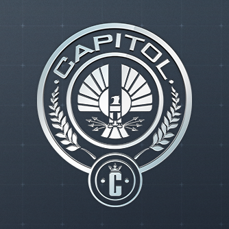 What is the setting of The Capitol in The Hunger Games?