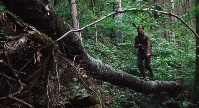 katniss and gale hunting