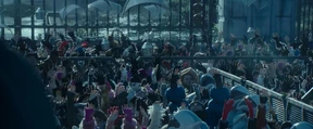 Seconds before the bomb that ended the rebellion.