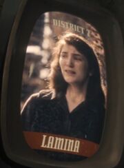 Lamina crying at the reaping.