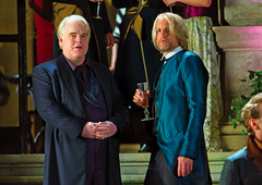 Haymitch y Plutarch