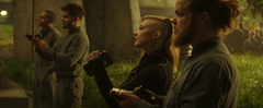 Equipo de cámara filmando la boda de Finnick y Annie.png