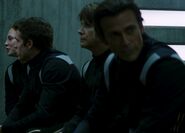 The District 9 and District 10 tributes during training