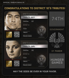 District 10 Tributes
