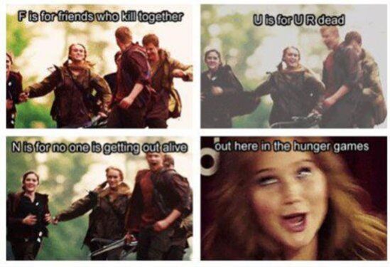 Let the hunger games begin !!! xD