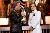 Caesar-peeta-catching-fire interview