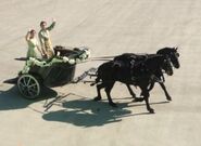 The District 9 tributes during the parade.