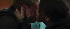 Katniss kissing hijacked Peeta