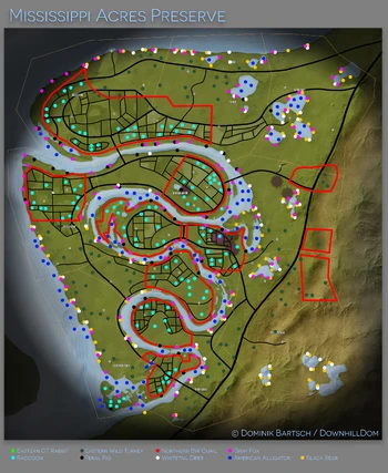 Reservat Mississippi Acres | TheHunter Call of the Wild Wiki | Fandom