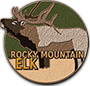 Rocky mountain elk badge