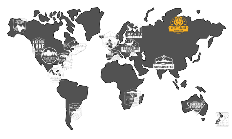 Worldmap Medved