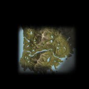 Te Awaroa National Park map image