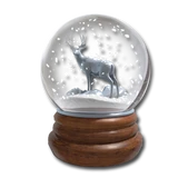 Snowglobe silver