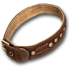Dog collar exclusive leather