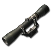Scope bolt action rifle 4x42mm classic