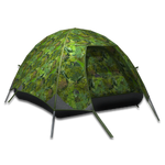 Large equipment tent tropical camouflage