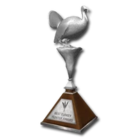 Trophy turkey big silver