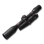 Scope lever action rifle 4to8x 256