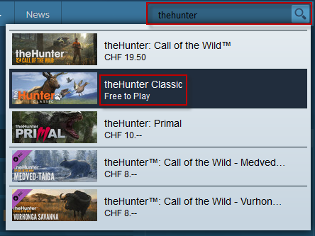 theHunter Classic on Steam