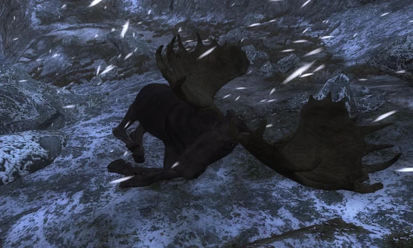 Kyrstally 215 Melanistic Moose
