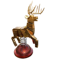 Blocktail deer bronze