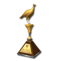 Trophy turkey gold