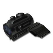 Scope pump action shotgun reddot 256