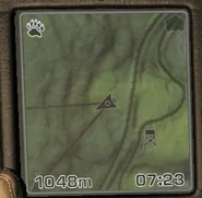 Direction of travel with radius