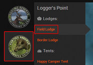 Step 2 - Select a Reserve and Lodge or Tent.