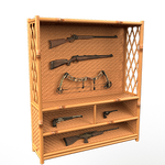 Tropical Gun Rack Bamboo