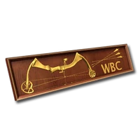 Compoundbowplaquegold