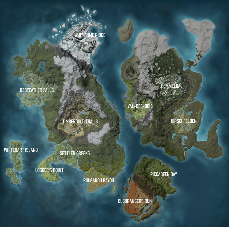 Huntable Areas  The Hunter Wikia  Fandom