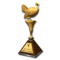 Trophy turkey big gold