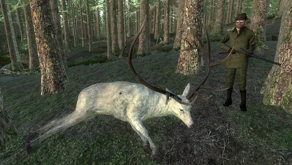 Heist5 albino elk 389