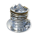 Pancake day 2024 silver