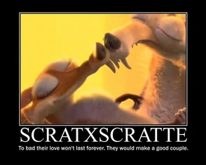 ScratteScrat KissPoster