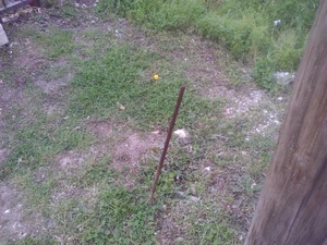The pole that almost killed Mike