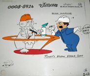 The Jetsons - Animation Model Cel - Rosie Come Home (1)