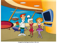 The Jetsons - Animation Cel and Background - Fantasy Planet (4)