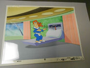 The Jetsons - Animation Cel and Background - Elroy Meets Orbitty (1)