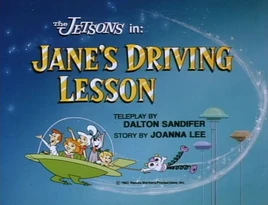 Jane's driving lesson title